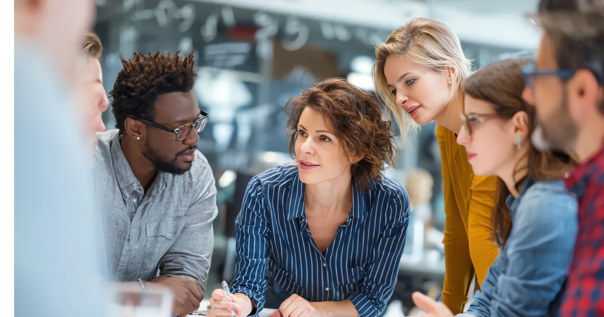 A provider team gathered around a table in discussion, overlaid with the operational pain points BondiByte brings into one connected system: rostering, timesheets, staff visibility, documents, audit evidence and invoice drafts.